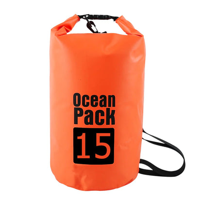 2L–10L Waterproof Dry Bag – Floating Sack for Swimming, Boating, River Trekking & Outdoor Sports