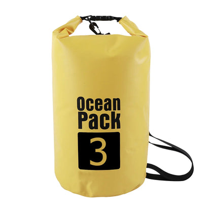 2L–10L Waterproof Dry Bag – Floating Sack for Swimming, Boating, River Trekking & Outdoor Sports